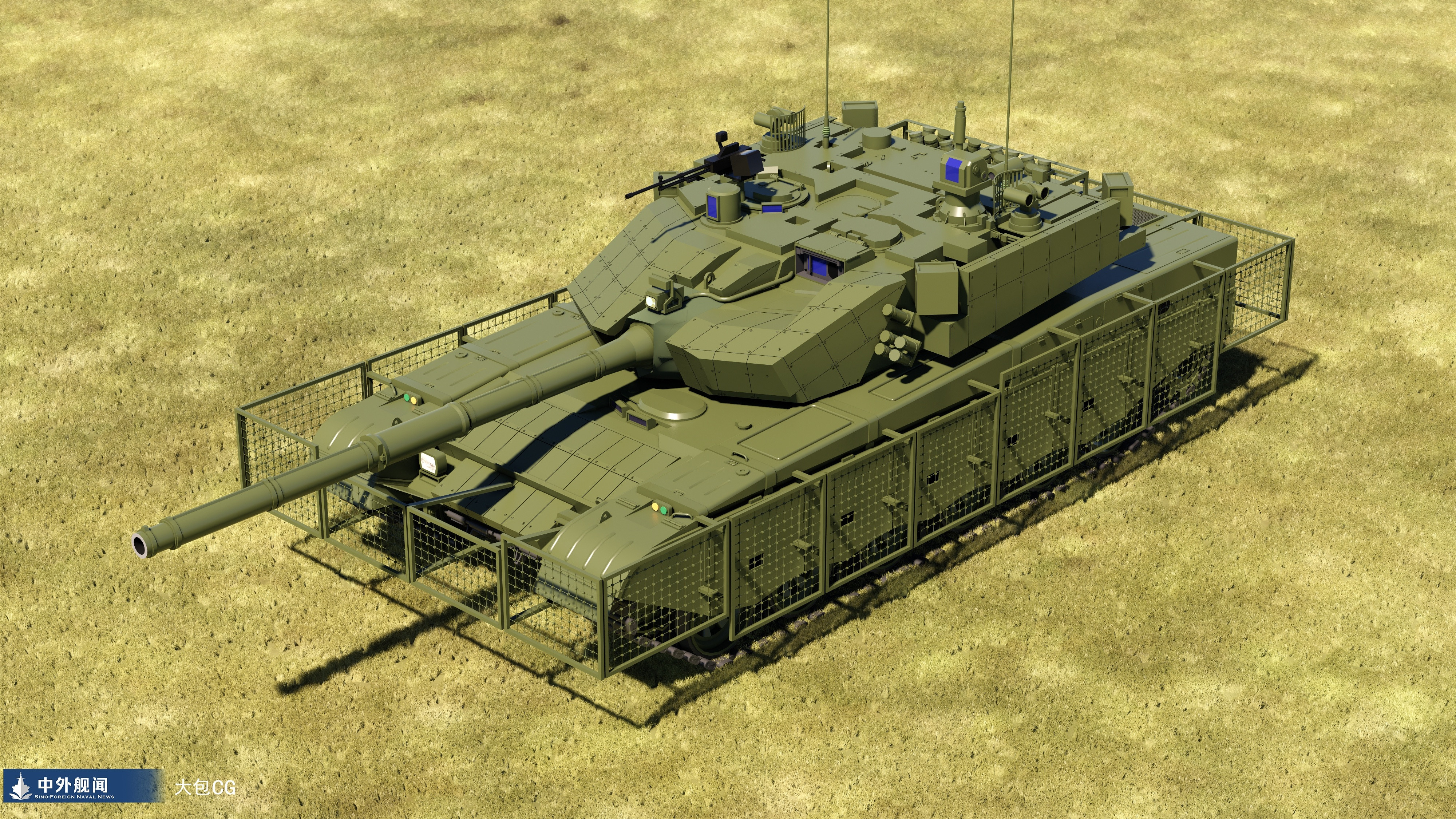 增加高机和格栅，攻防一体