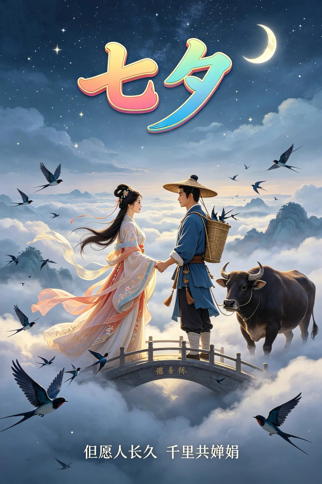 2026七夕节祝福图片壁纸