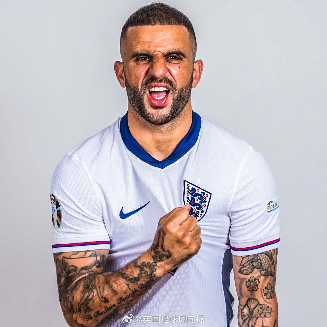 【凯尔沃克退出英格兰队】现年35岁，目前效力伯恩利的本土右后卫凯尔沃克，正式宣布