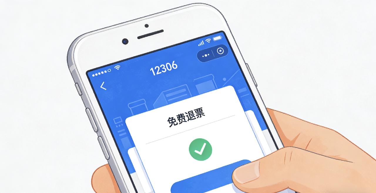 误购火车票别急着认亏！限时免费退票通道开启，官方新规暖人心生活中总有匆忙下单