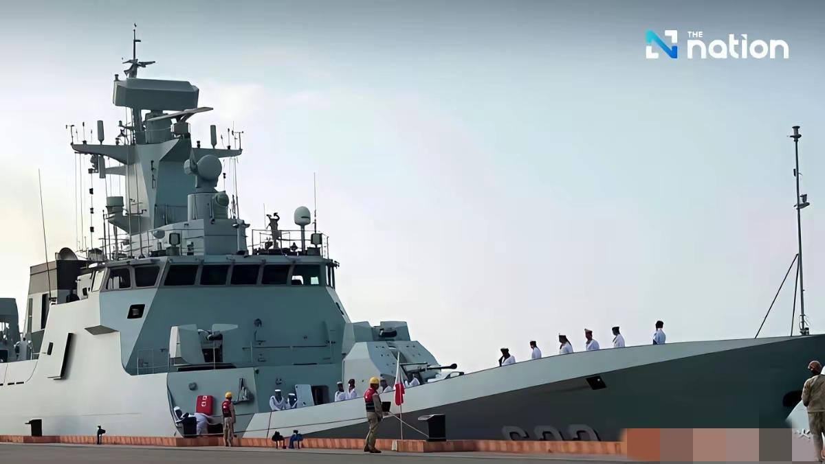 柬埔寨版056C导弹护卫舰。对于柬埔寨海军来说，妥妥的旗舰地位。与