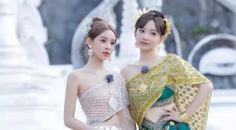 程潇妹妹和苗苗妹妹是一个情况，五官和气质就是比姐姐差了那么一丢。