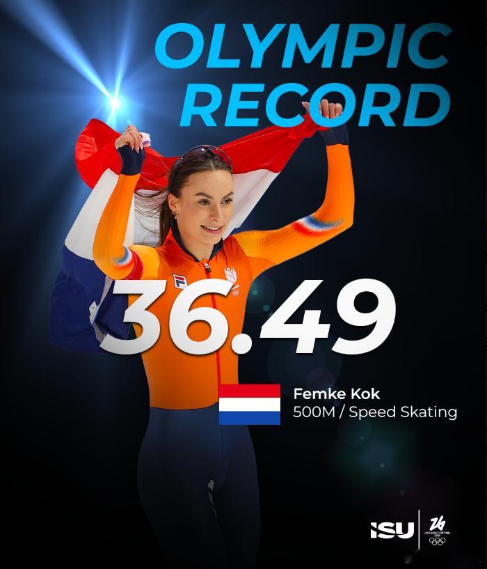 冬奥速滑荷兰双娇包揽500米冠亚军男团追逐中国队进四强死磕美国！2月16日凌晨