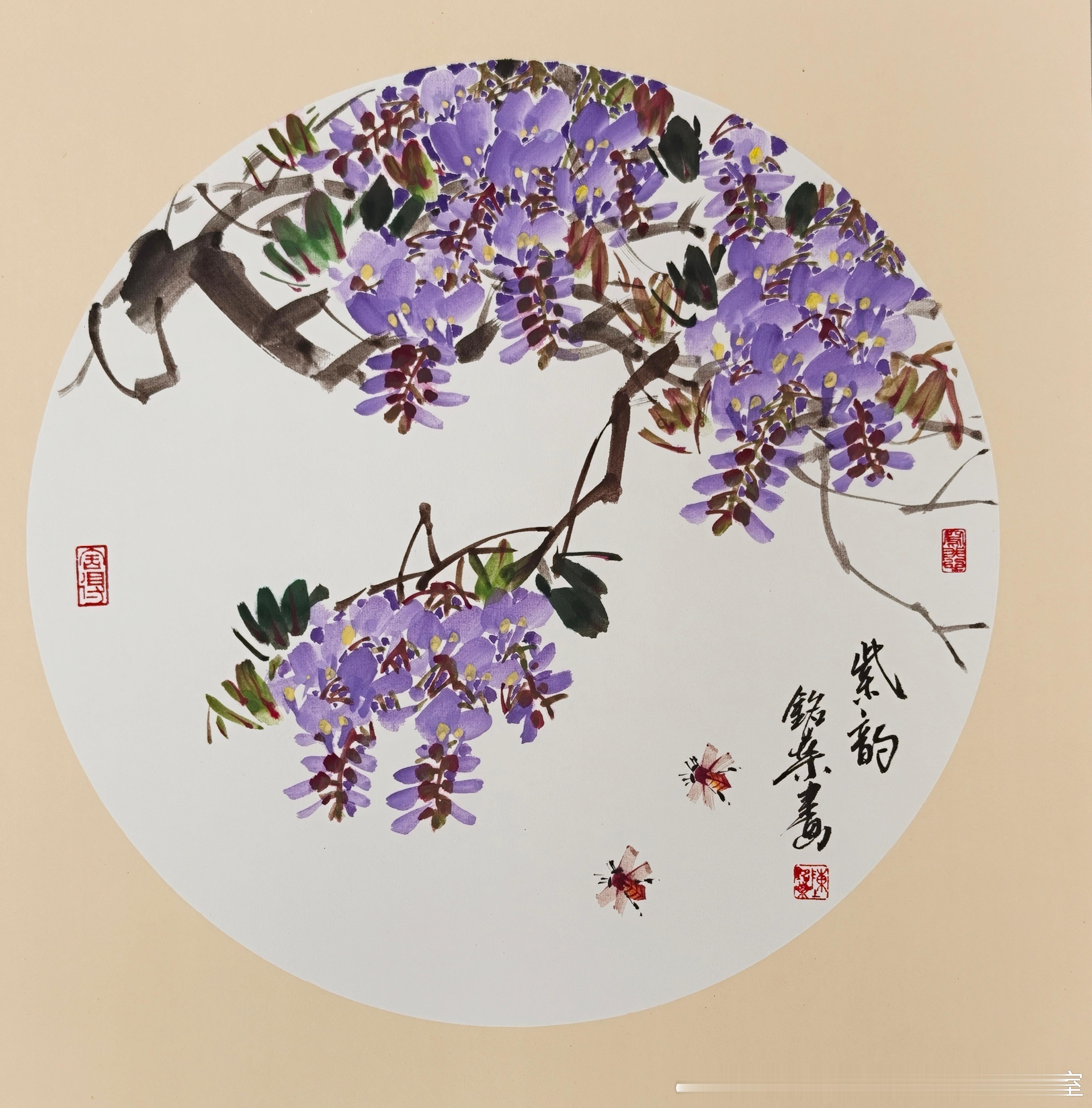 陈铭燊老师花鸟画作品欣赏。一​​​