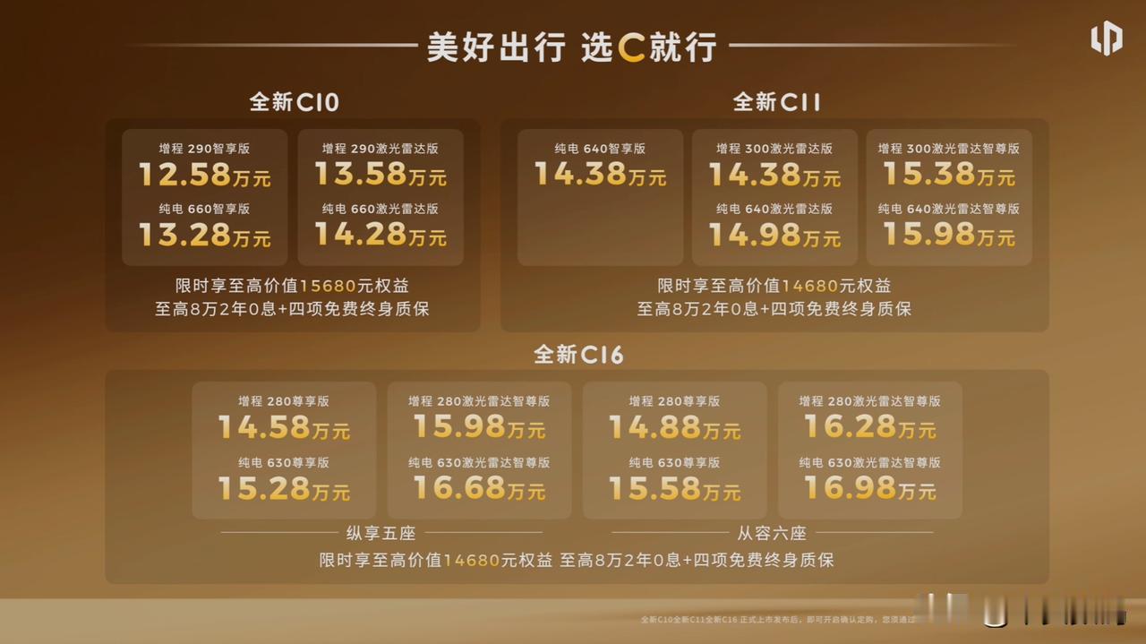 零跑全新C系列上市，颜值、配置、体验全方位提升？ 这两天好多人都在讨论零跑全