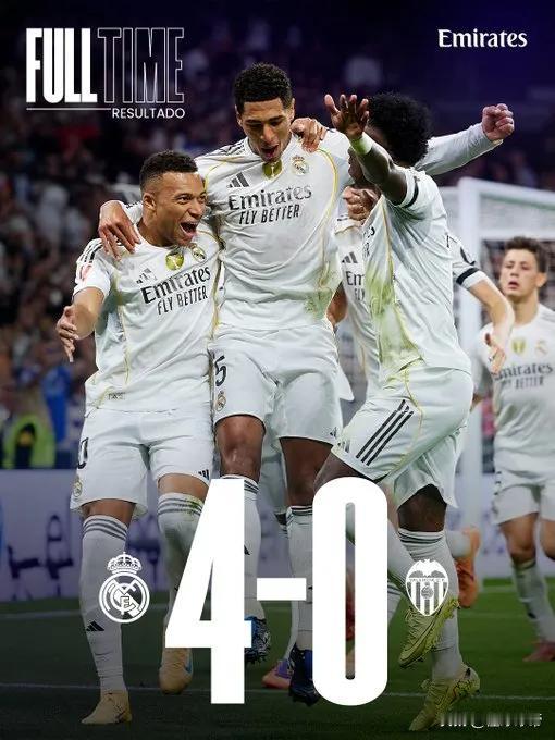 这才是皇马应有的样子，皇马4-0大胜踢出了本赛季最佳一战!懂球的都知道，虽然