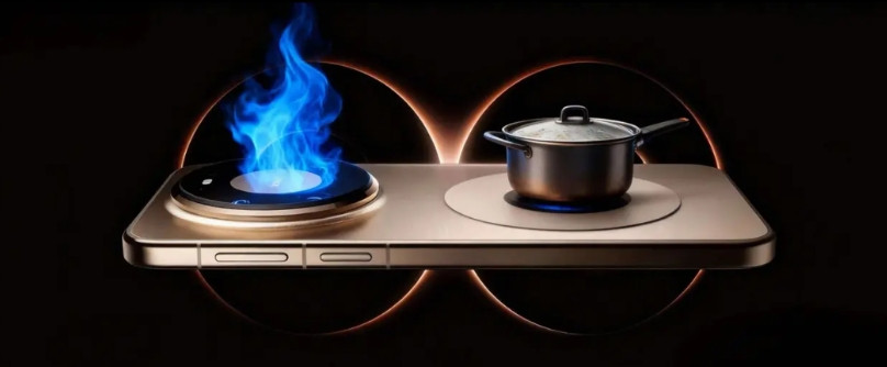 华为Mate80系列的第一张梗图来咯！手机行业的燃气灶，不过你这梗图做得位置