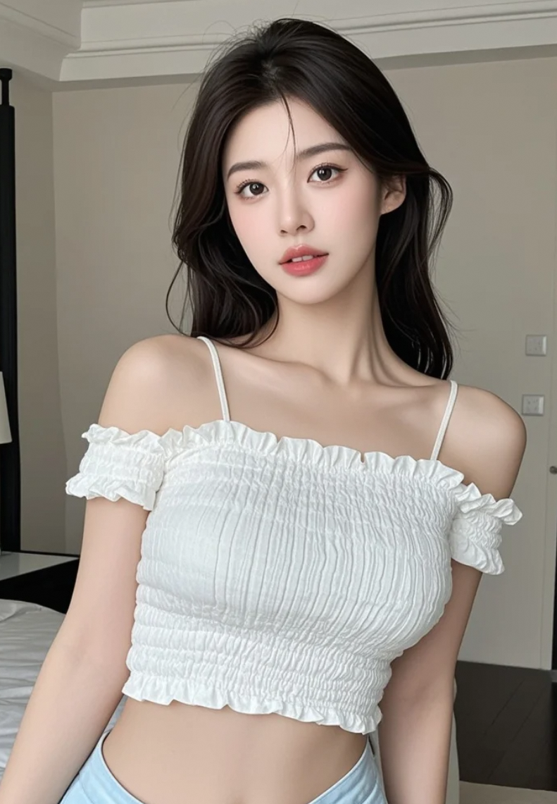 她站在那不动，我就已经心动了