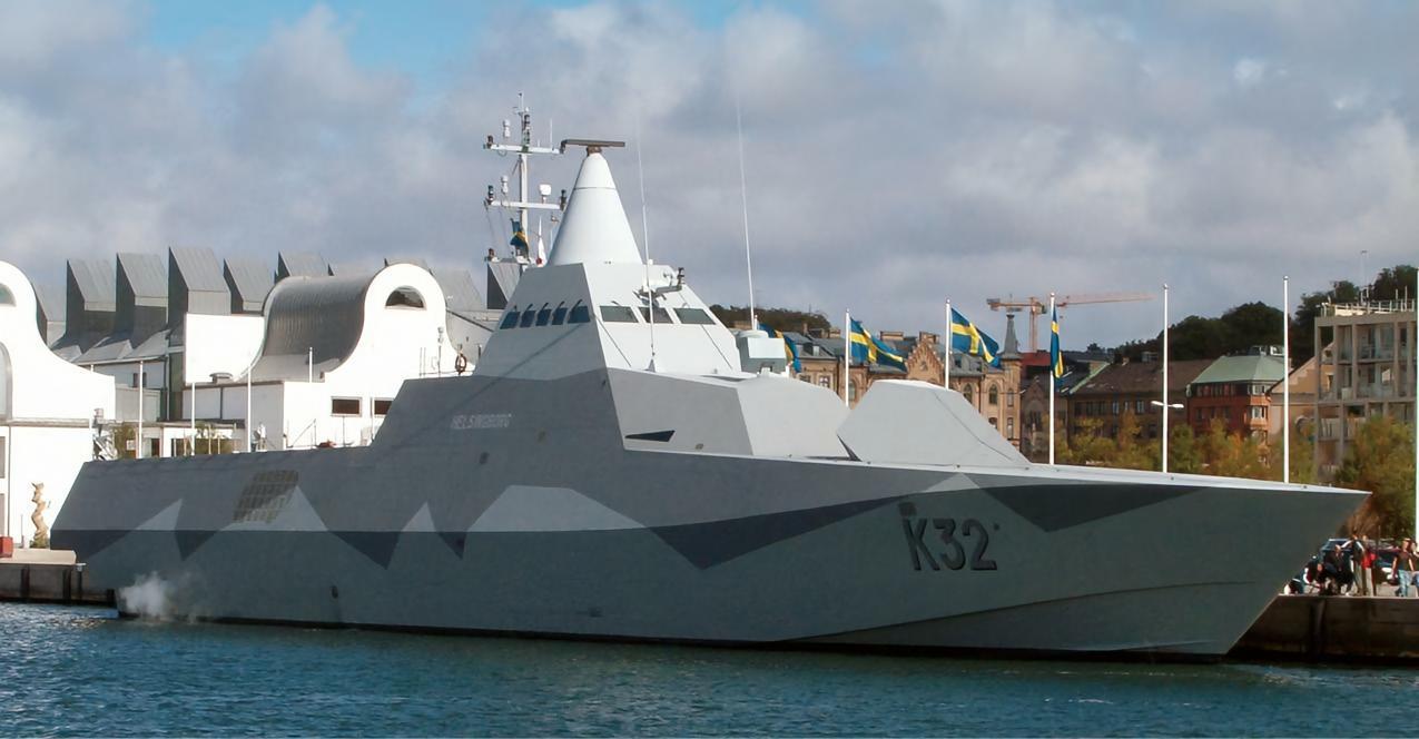 每天认识一件兵器瑞典“伟士比”级护卫舰“伟士比”（Visby）级护卫舰是瑞典海