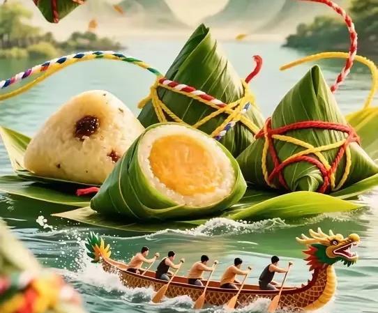 中国8大著名粽子：第一、浙江嘉兴肉粽第二、北京糯米红枣粽第三、广东碱水粽