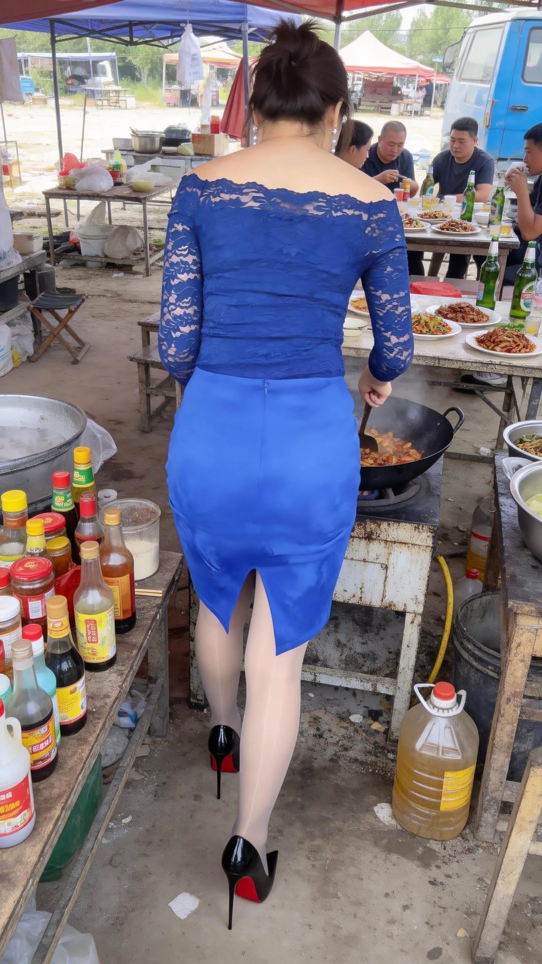 女人如何穿高跟鞋显得很洋气