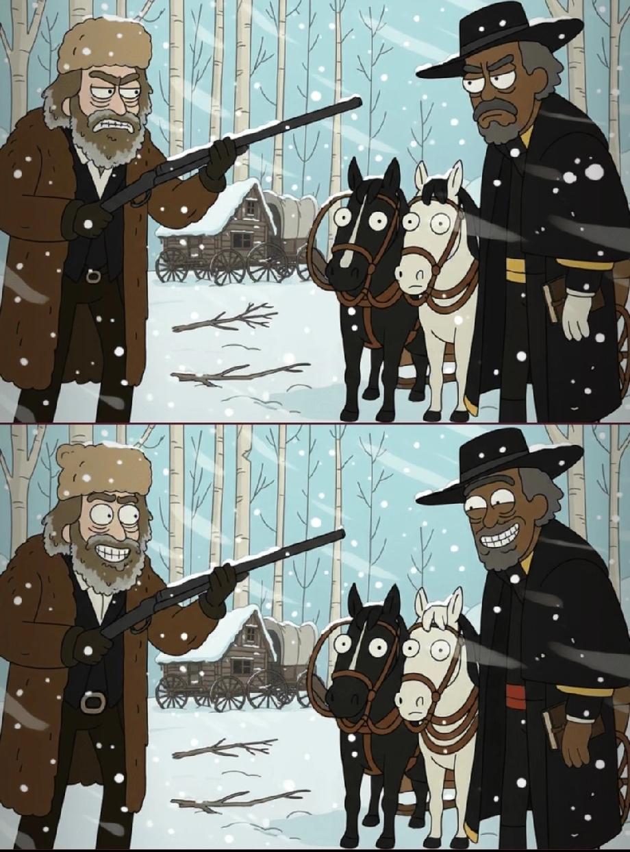 笑到打鸣！这张图的细节太绝了，90%的人第一眼没看出哪里变了！