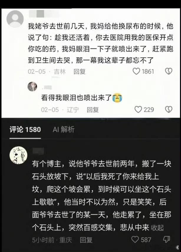 真的是让人泪奔的故事啊……