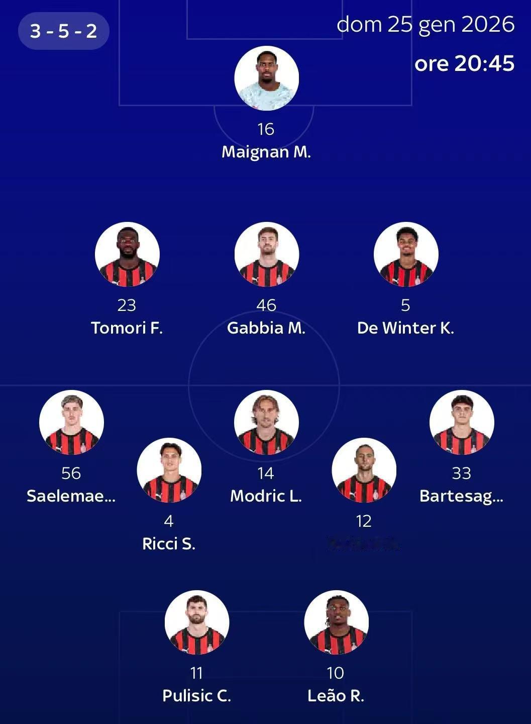 米兰争四形势如何？AC米兰，47分罗马，43分那不勒斯，43分尤文图斯，