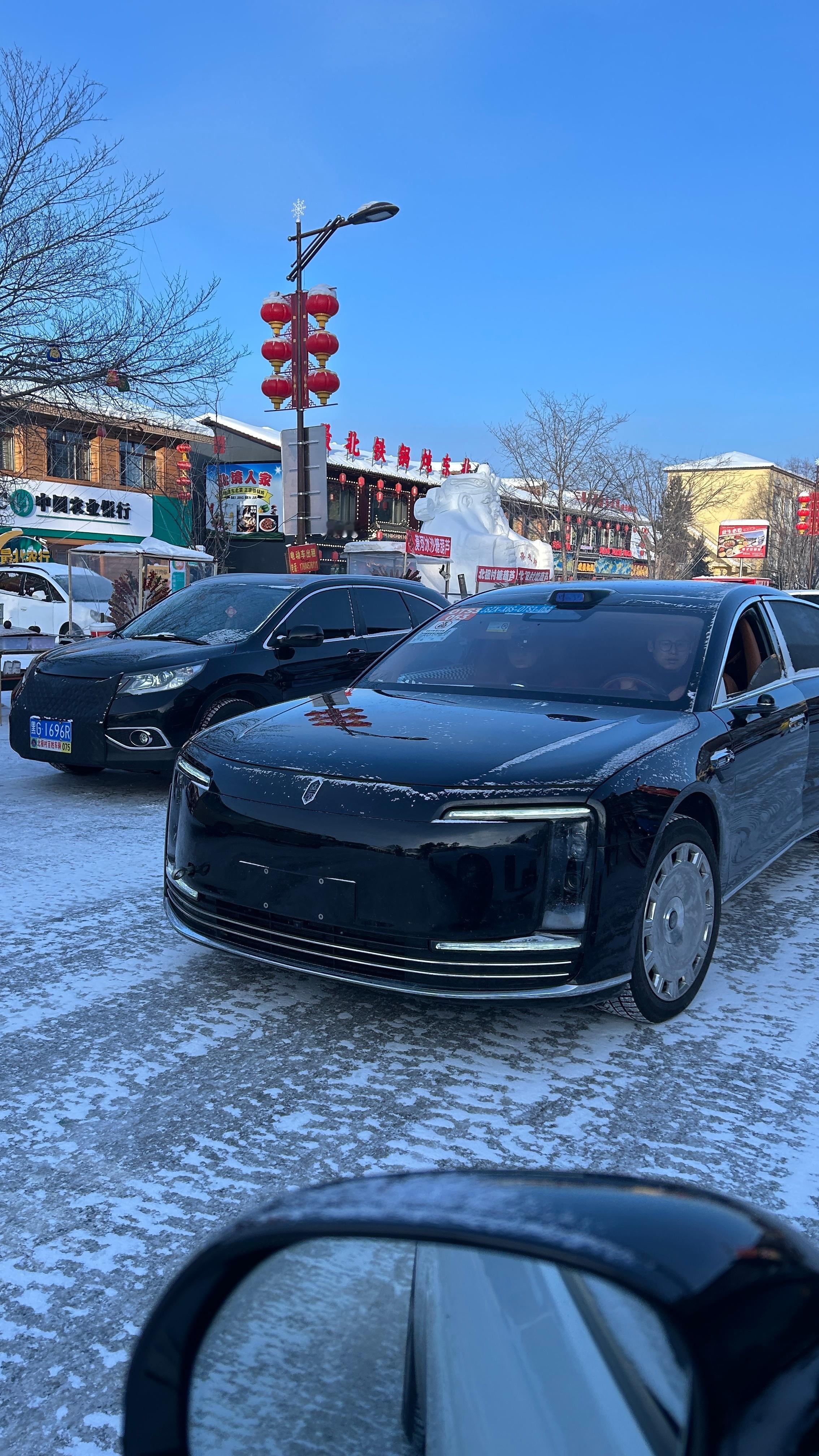 大哥大来冬测了吧这是尊界S800漠河·北极村旅游风景区