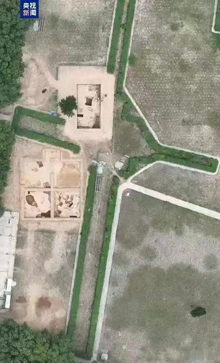 考古新发现殷墟遗址洹河北岸探明“三横四纵”商代道路网络，确认大邑商都城道路分宽