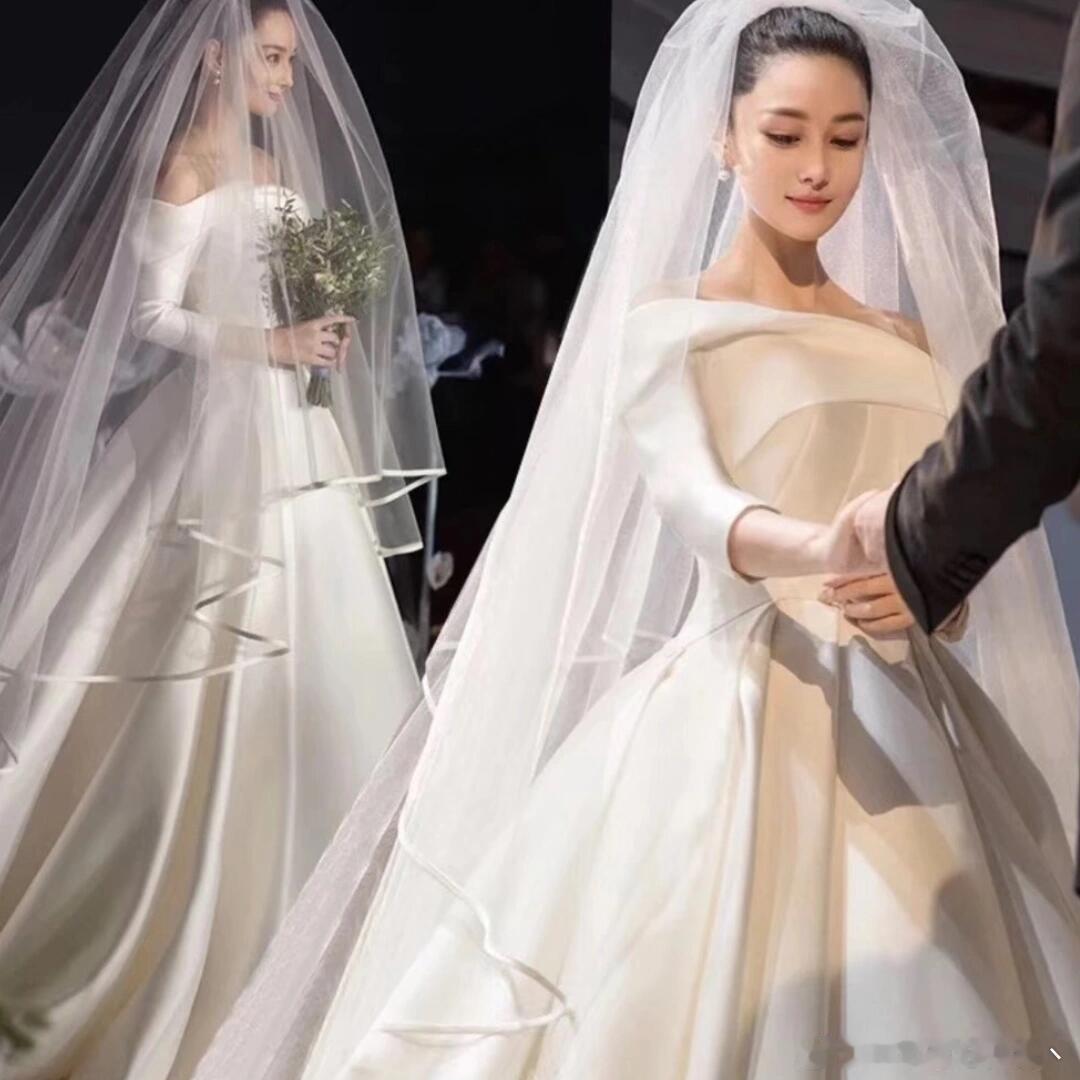 为什么明星的婚纱没有重工？​