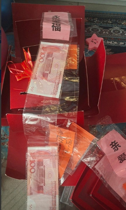 我可太开心了，老公昨天发工资了，9255元，还是扣除杂七杂八的费用之后……我