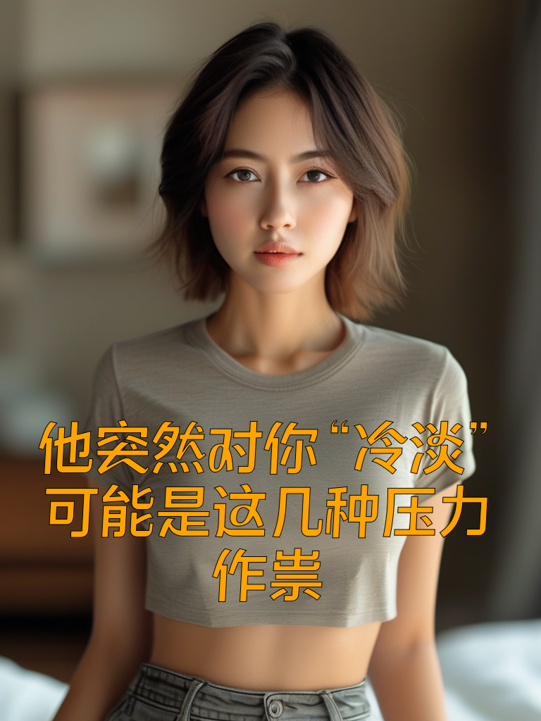 他突然对你“冷淡”，可能是这几种压力作祟