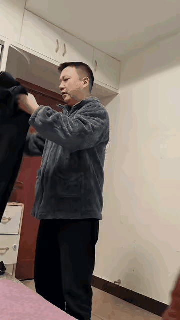 一个喜欢做家务的好男人，5分钟都舍不得浪费你要成全她[捂脸哭]