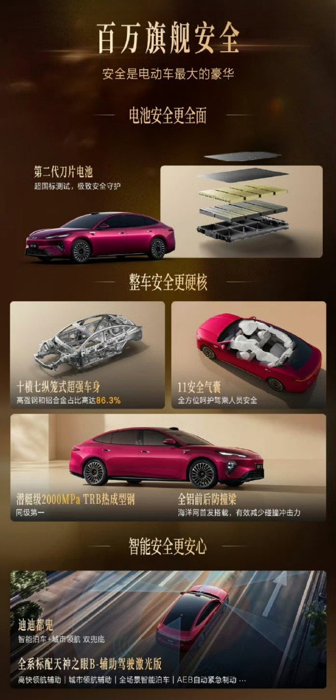 说实话看了一眼比亚迪这是不准备让同行活的节奏