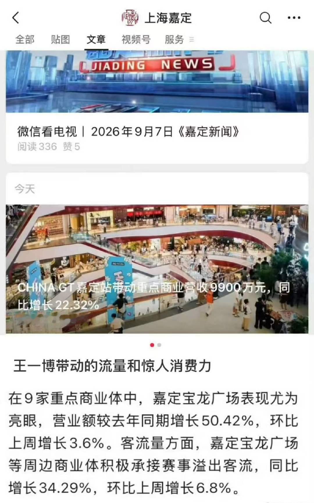 上海嘉定官方认证王一博影响力！​​​