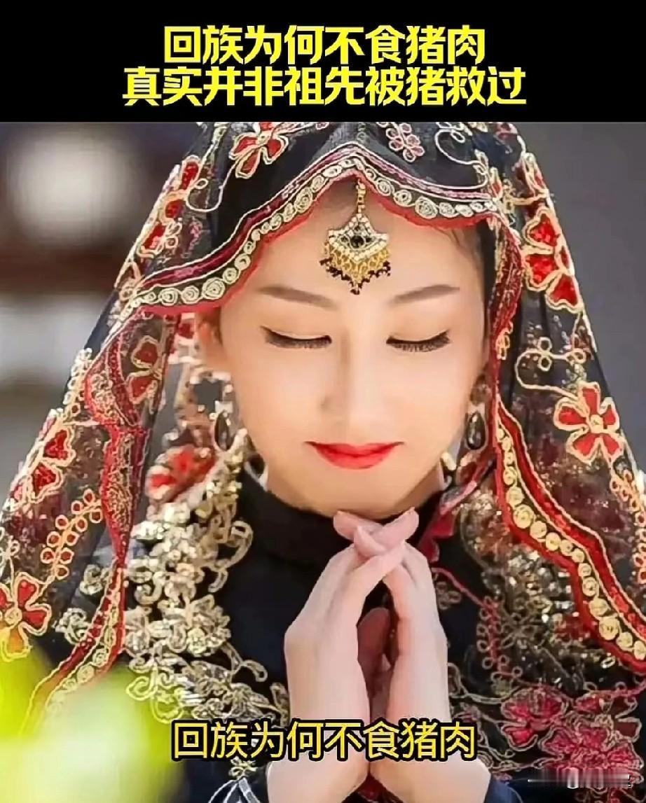 回族为何不吃猪肉？真实原因并非祖先被猪救过，古兰经中早有明确记载，从古兰经的戒