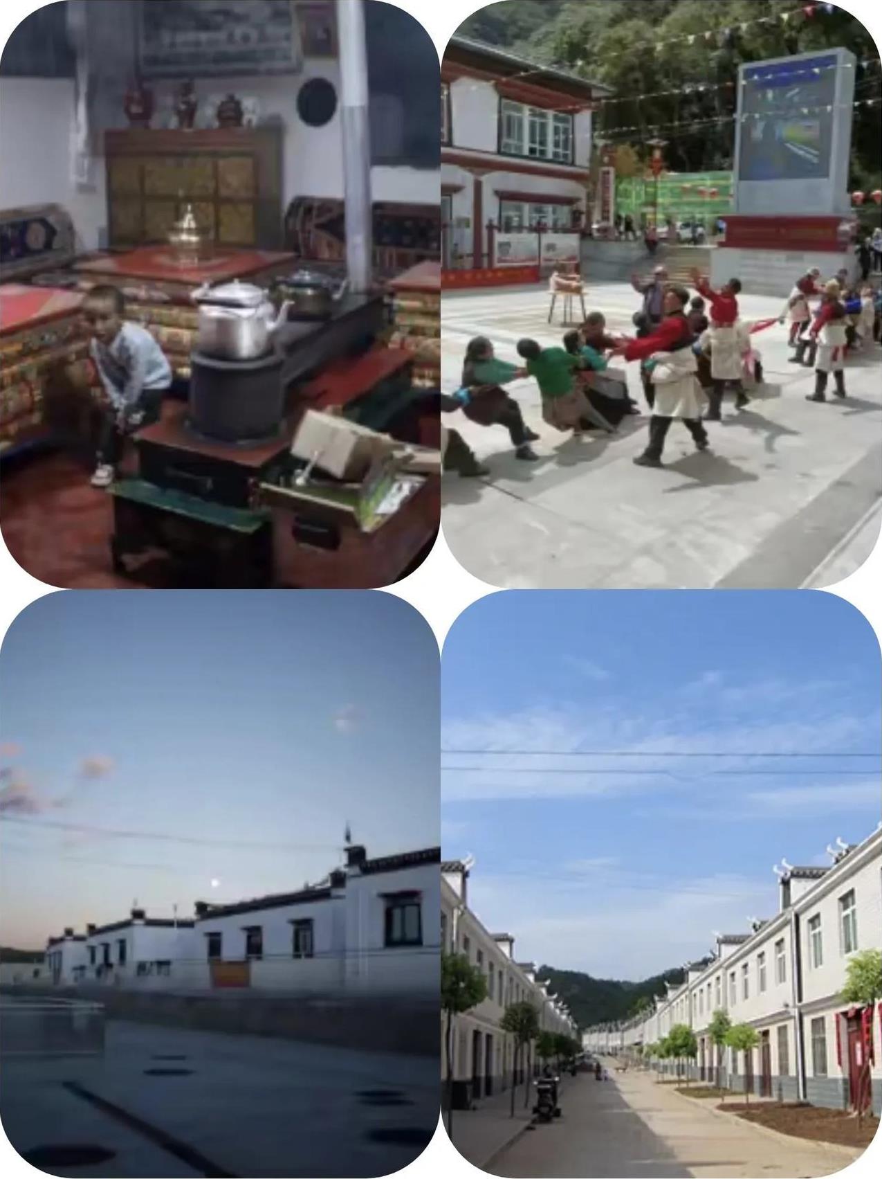 在中印边界，尤其是藏南被印度非法控制的区域，建成了许多小康新村。平常之时，这些村