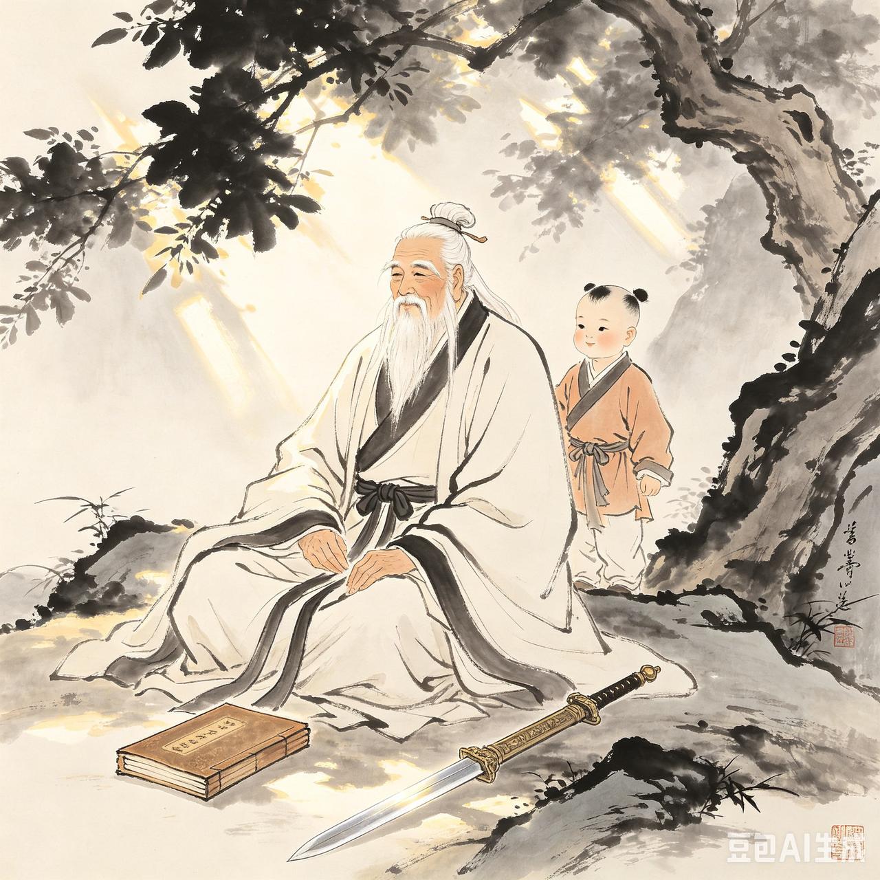 明朝奇闻：老道一灸，说了个数字，十八年后应验明朝人徐泰有一则笔记说，他太奶