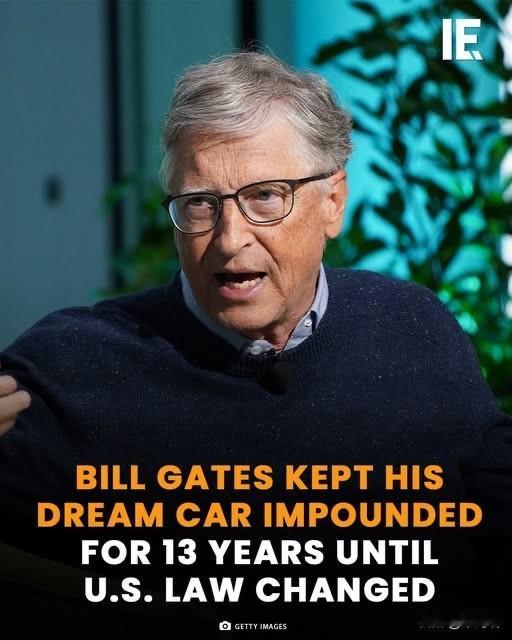 1988年，比尔·盖茨进口了一辆保时捷959——这是一款罕见的革命性超级跑车，由