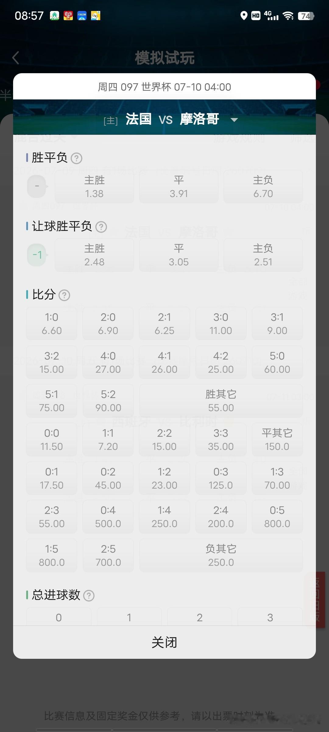 世界杯8进4第一场明天开打法国摩洛哥有一次相遇，上届世界杯法国怕2:0淘