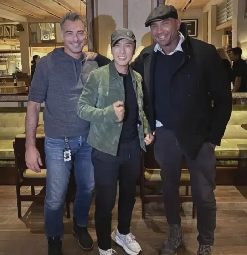 甄子丹伦敦会面疾速追杀导演和巴蒂斯塔