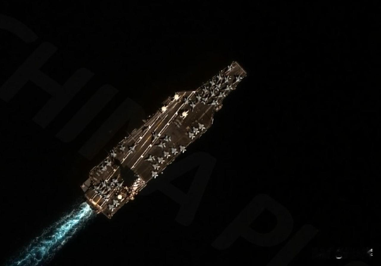 中国卫星MizarVision（觅熵科技）拍摄到了杰拉德·R·福特号航空母舰（C
