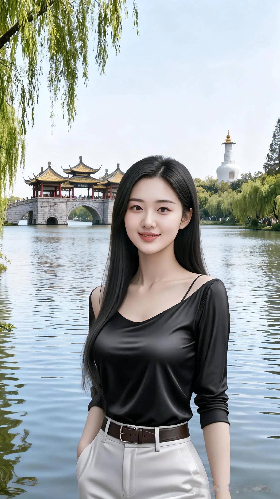 在西湖边，遇见最美的自己🌸✨西湖风景照西湖绝美打卡地西湖拍照打卡地