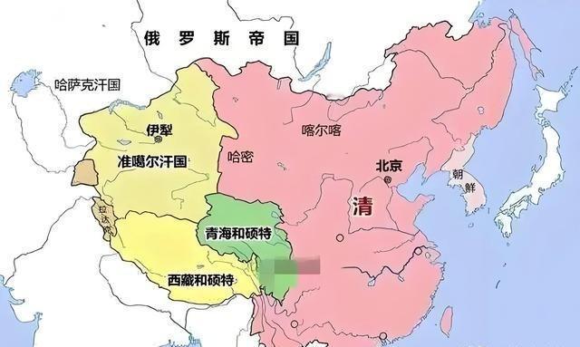 噶尔丹在最后时刻身边仅仅剩下女儿钟济海以及两位军官和不足百人的军队，曾经坐拥十万