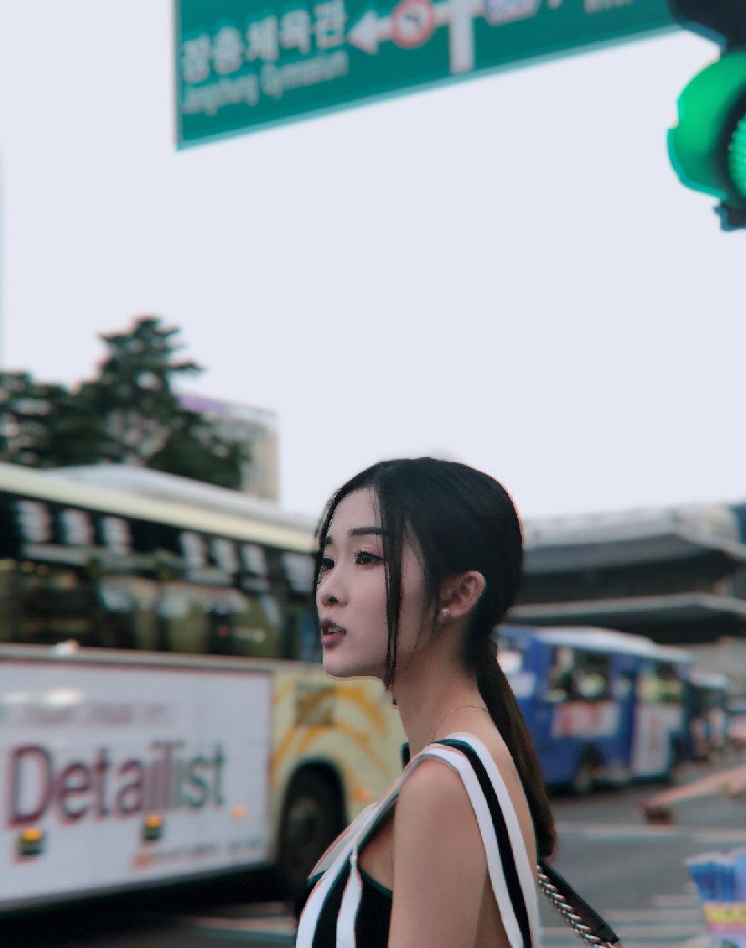 清纯女神 车模李凉凉