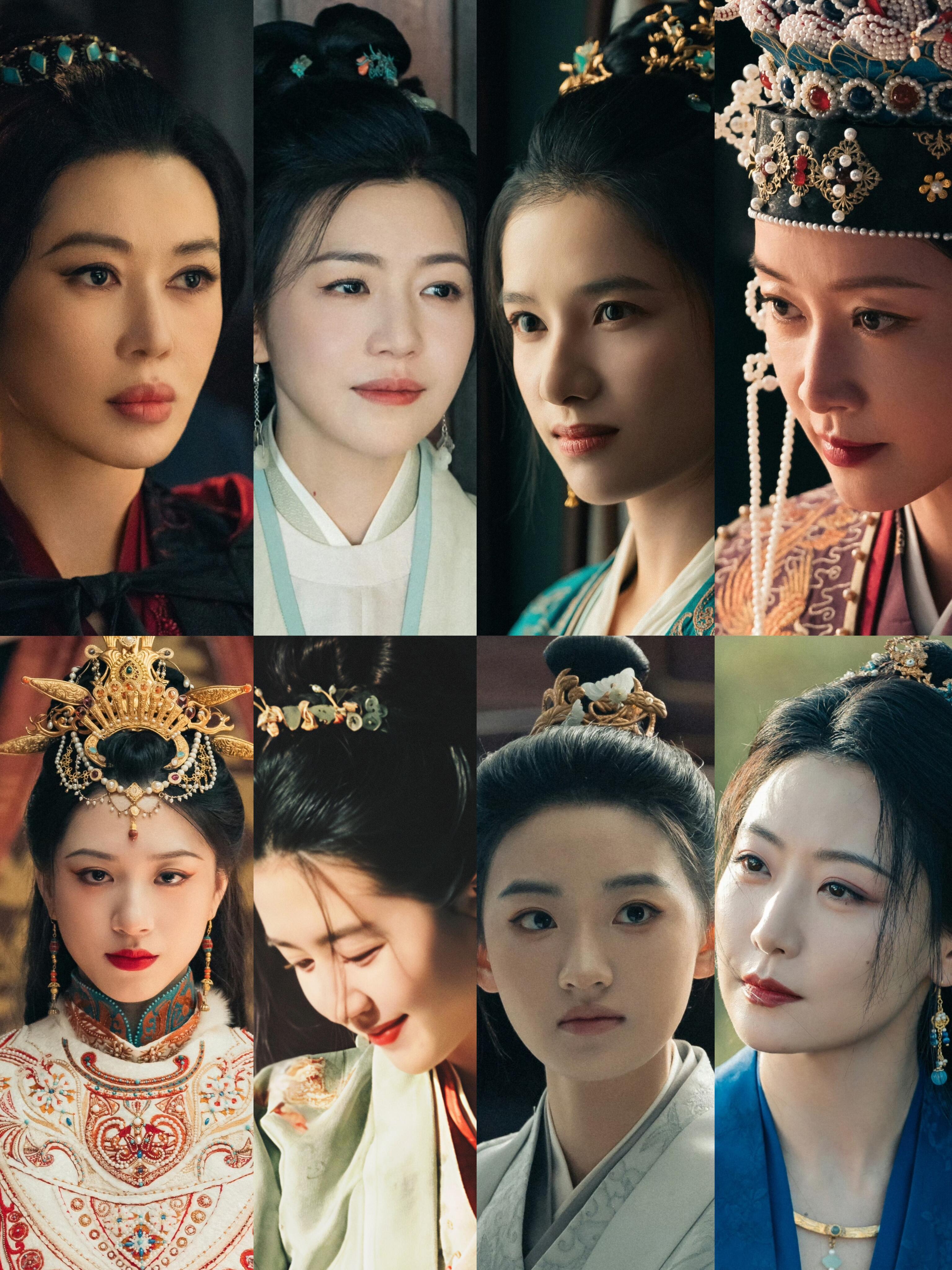 《藏海传》女性角色唇妆一整个被美晕​​​