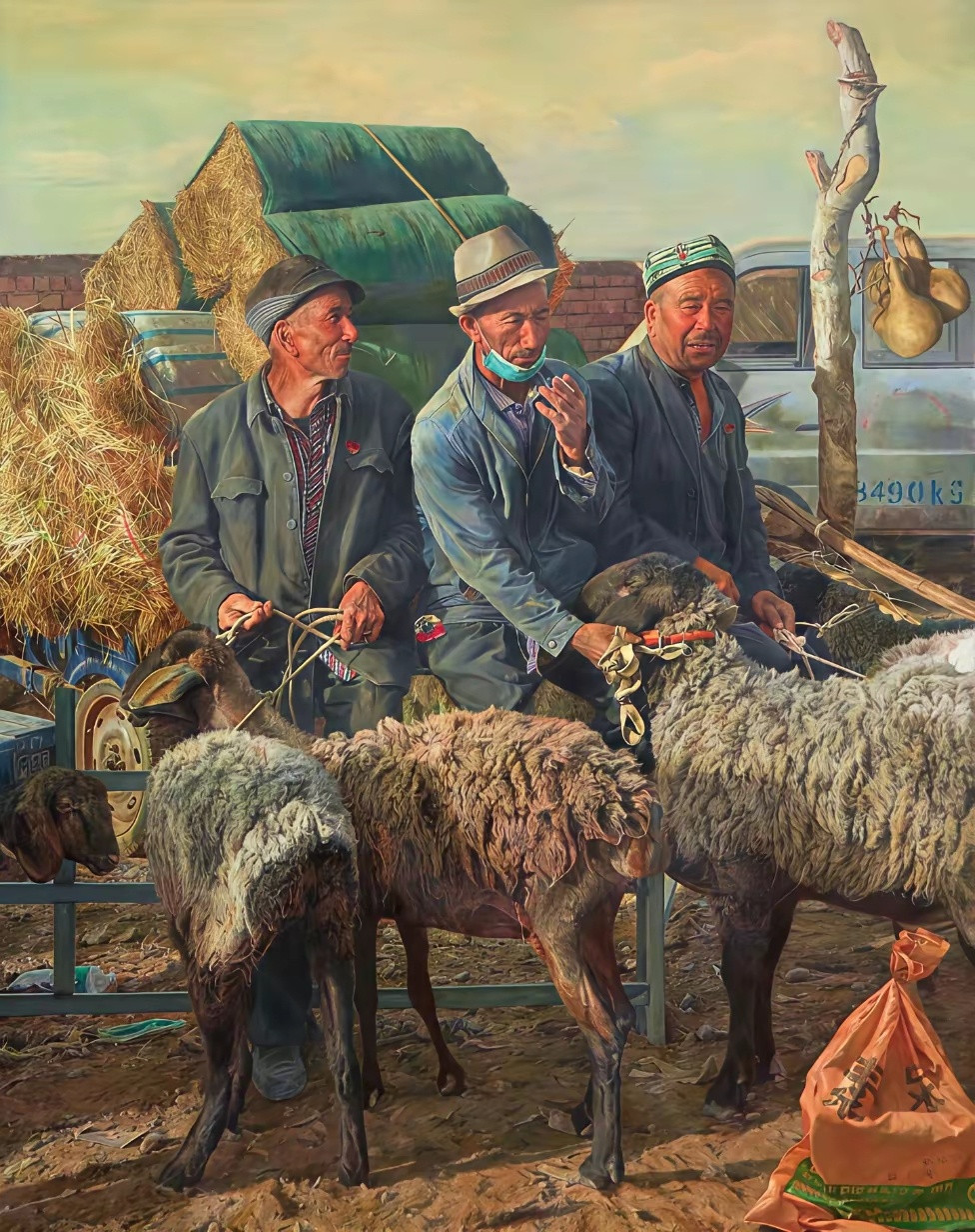 第十四届全国美术作品展览油画作品欣赏遇见艺术遇见美好绘画