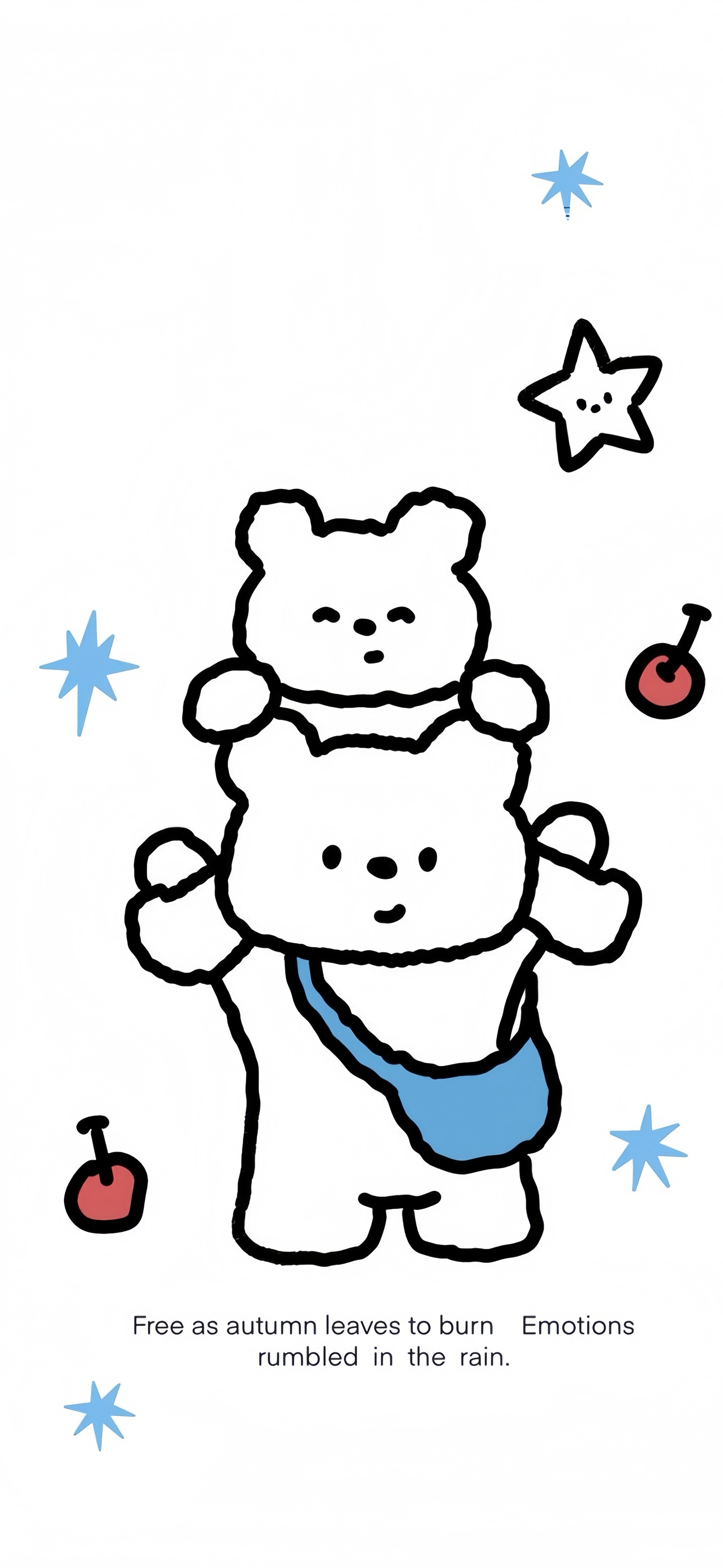 简约线条壁纸🖇️​​​