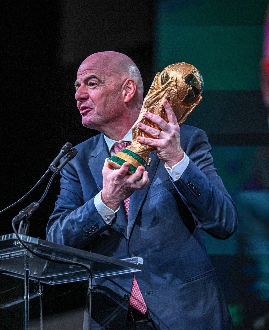 ‼️🏆国际足联主席詹尼·因凡蒂诺就墨西哥暴力事件发表讲话，并确认世界杯举办地