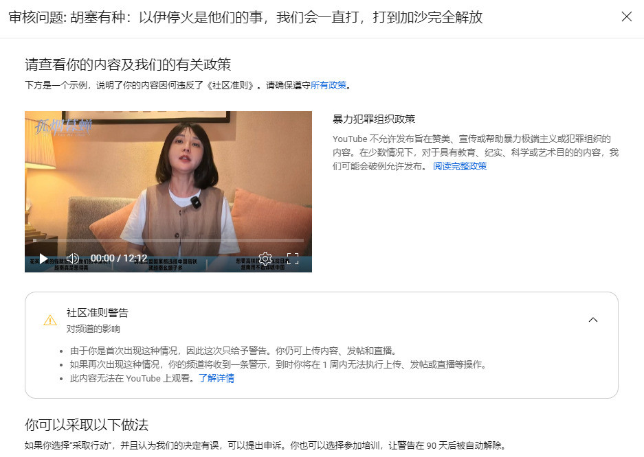 油管双标太离谱，胡塞有种就违规？这世界简直魔幻！胡塞武装