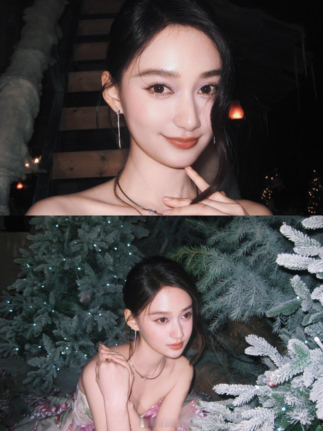 夏梦怎么如此美！这个造型也太好看了吧！尖叫之夜