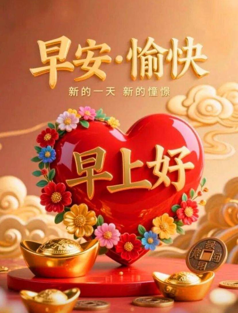🌺☘️5./17.周日夏晨问安.浅夏温良🌺🌱🌅晨光温柔漫洒，朝晖轻拂