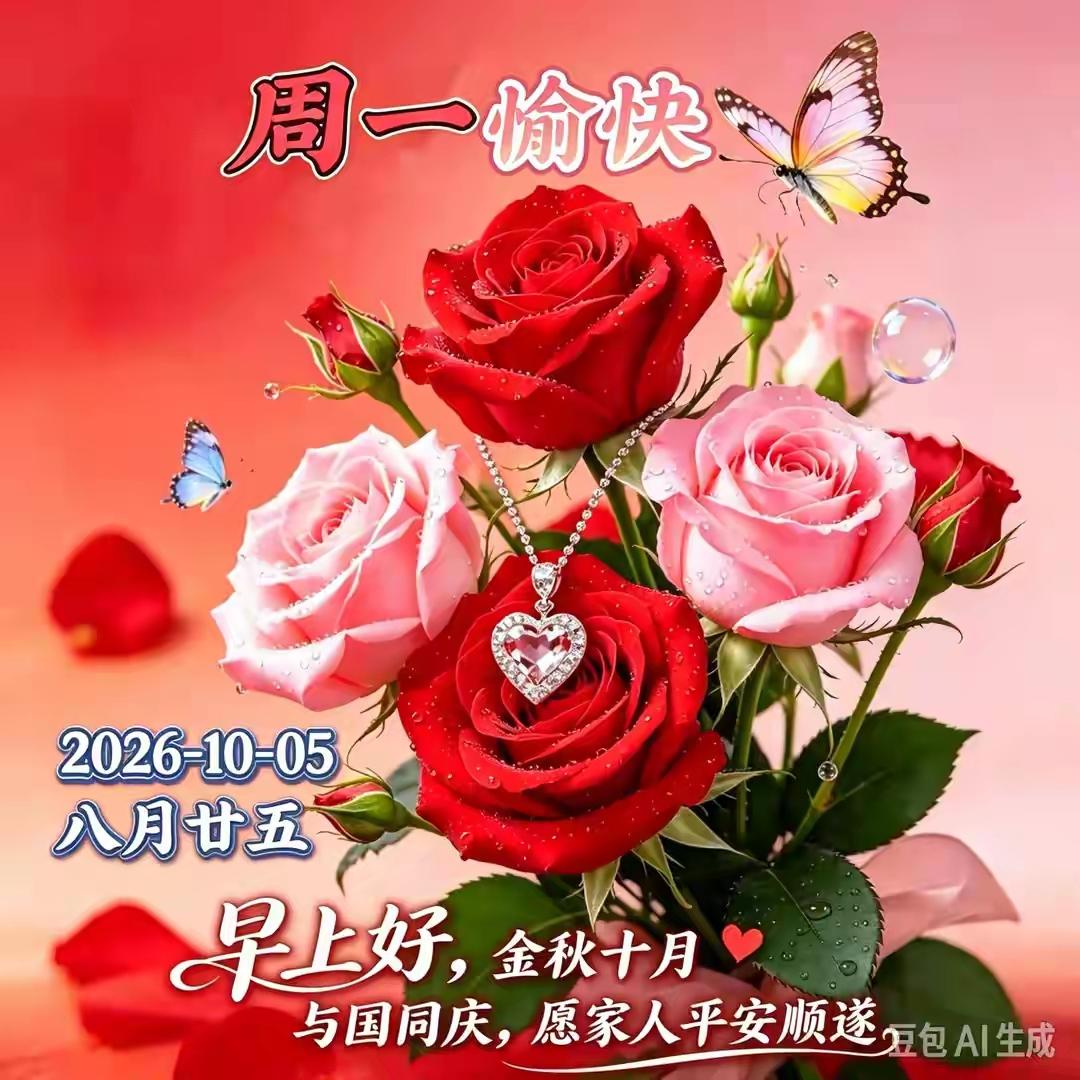 周一早安｜人生万般皆体验，看淡便是晴天✨新的一周，整装出发！人生本就是一场