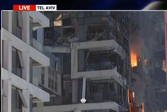 300枚导弹开炸！当地时间2025年6月13日深夜，伊朗向以色列发动了第3波次导