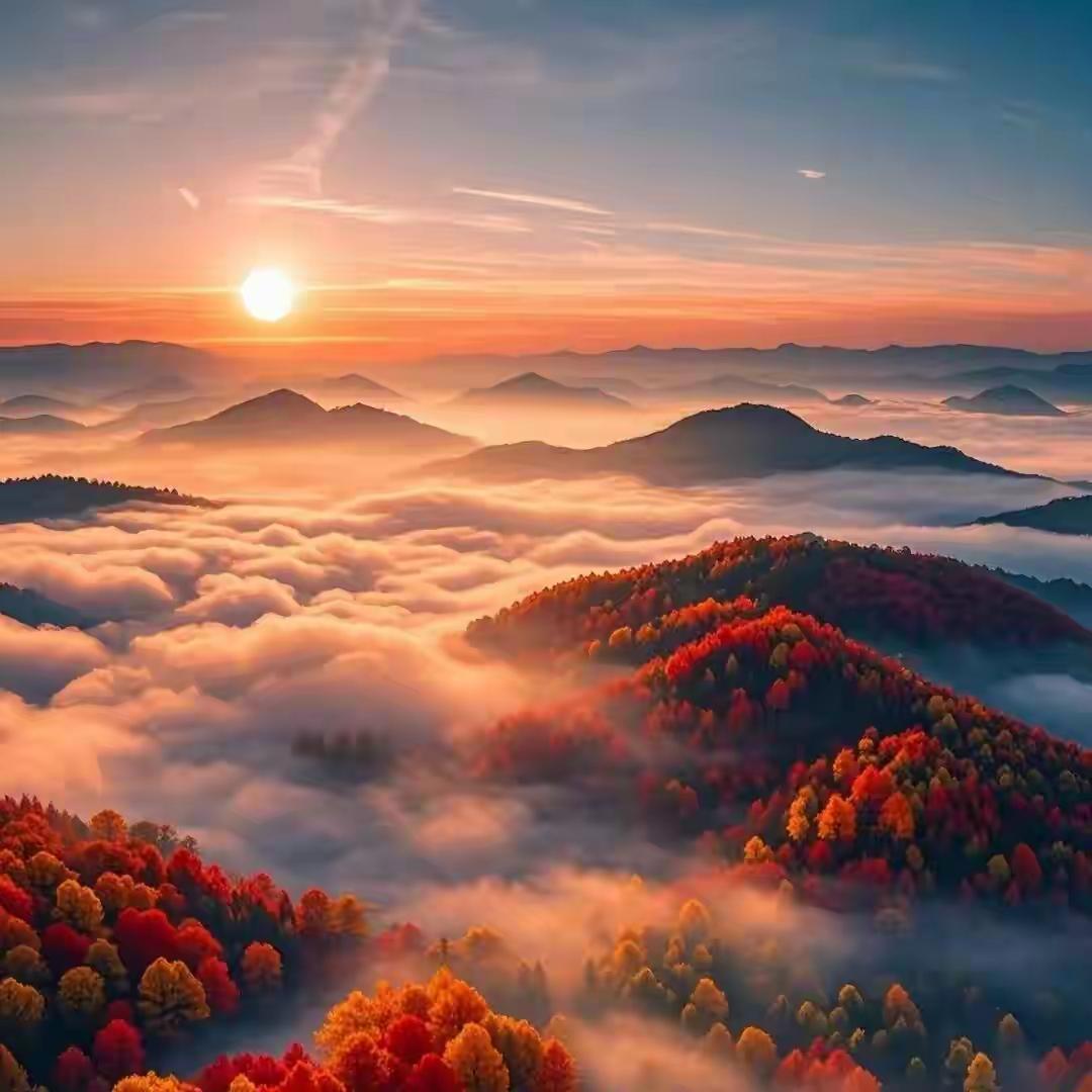 华夏山河风光无限，每一处风景都令人心生自豪。