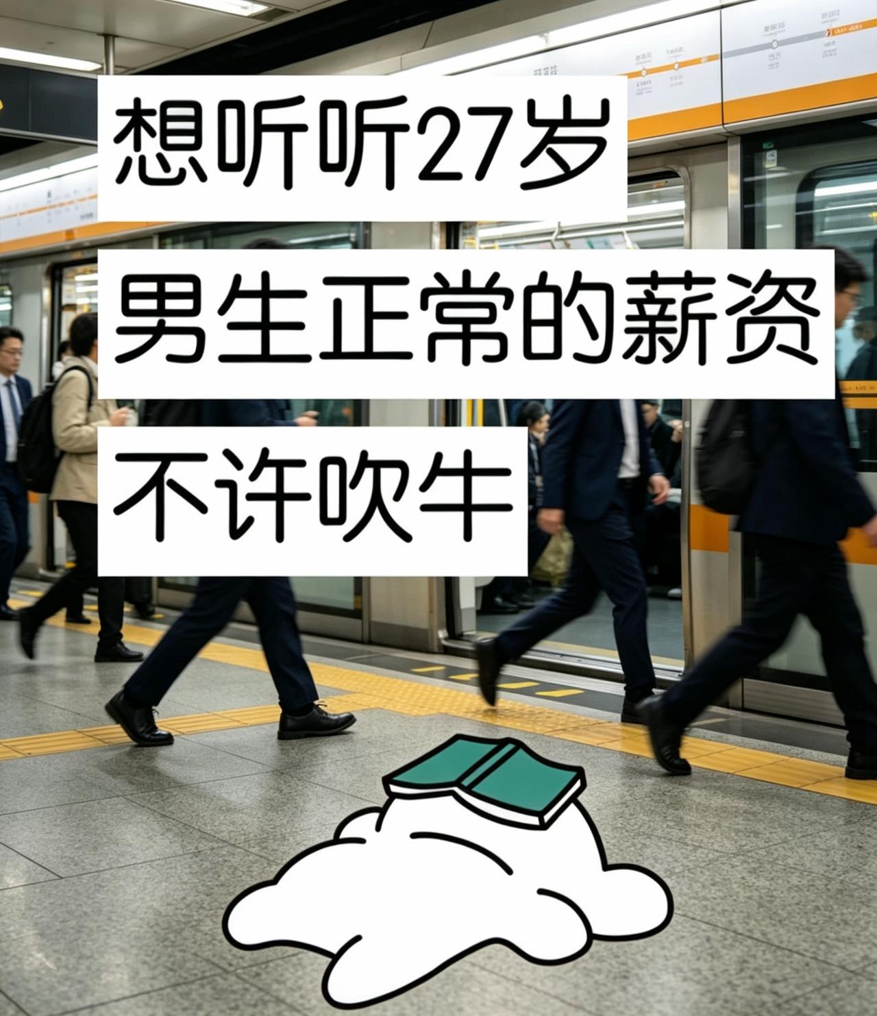 27岁？正常薪资？我跟你说，我27岁，月薪说出来你都不信——也就七位数吧，前面