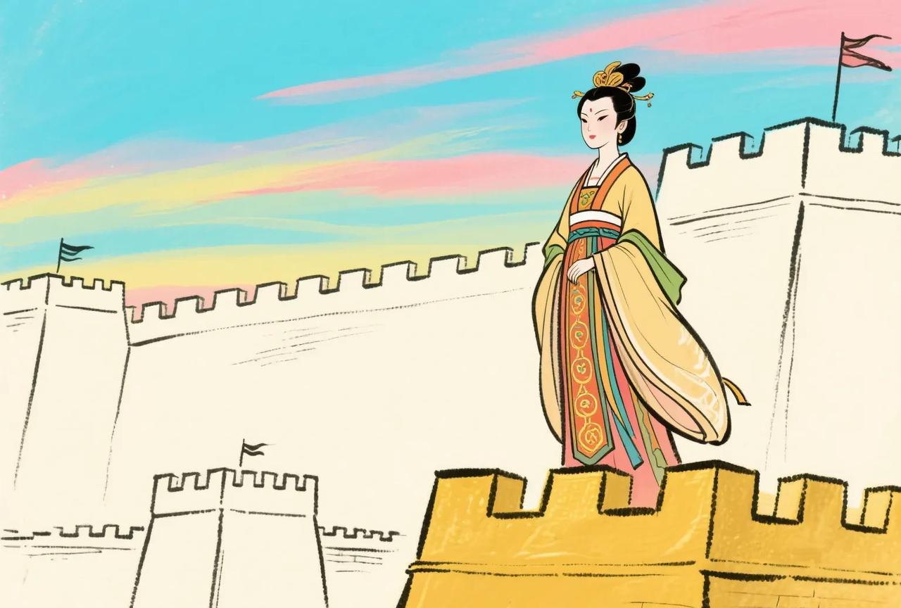 291年春，贾南风立于金墉城高台，冷眼看着脚下那具覆满尘土的尸身——被她活活饿死