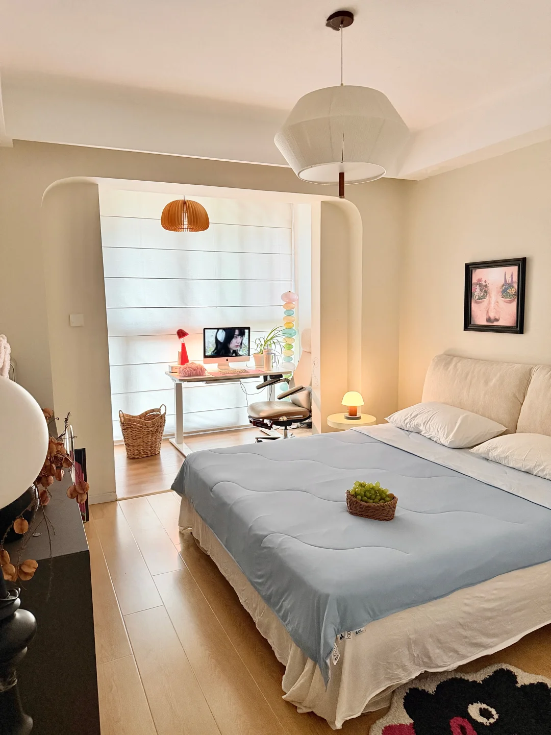 谁懂啊！卧室带阳台真的好好睡啊！！