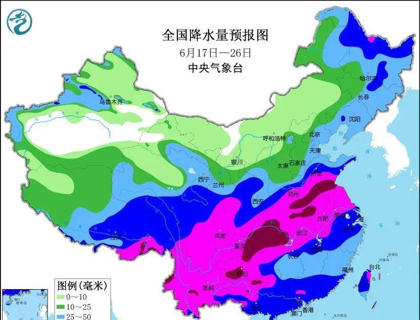 预计未来10天我国降水分布不均，南方地区降水仍旧频繁，北方降水逐渐增多警惕旱涝